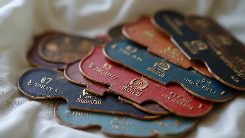 Variety of vintage typewriter ribbons