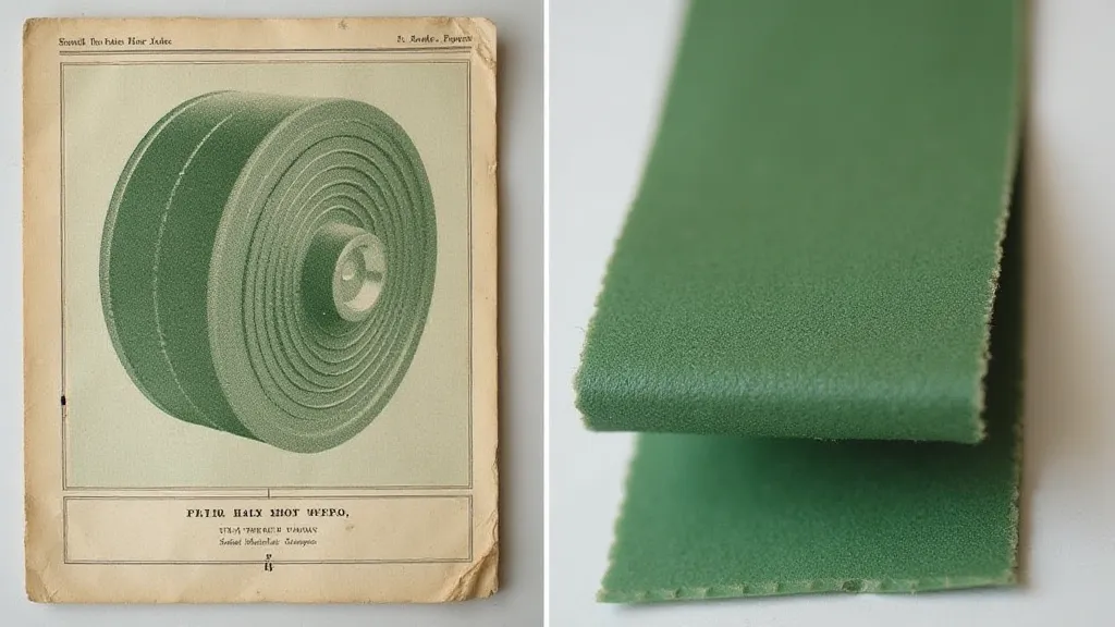 Comparing an antique typewriter ribbon to a catalog image