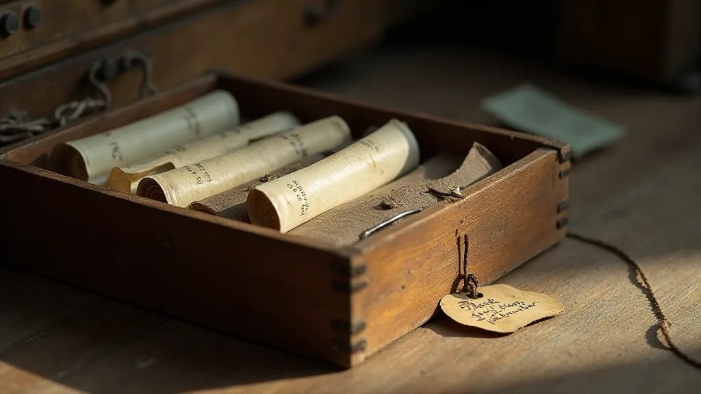 Archival storage of typewriter ribbons