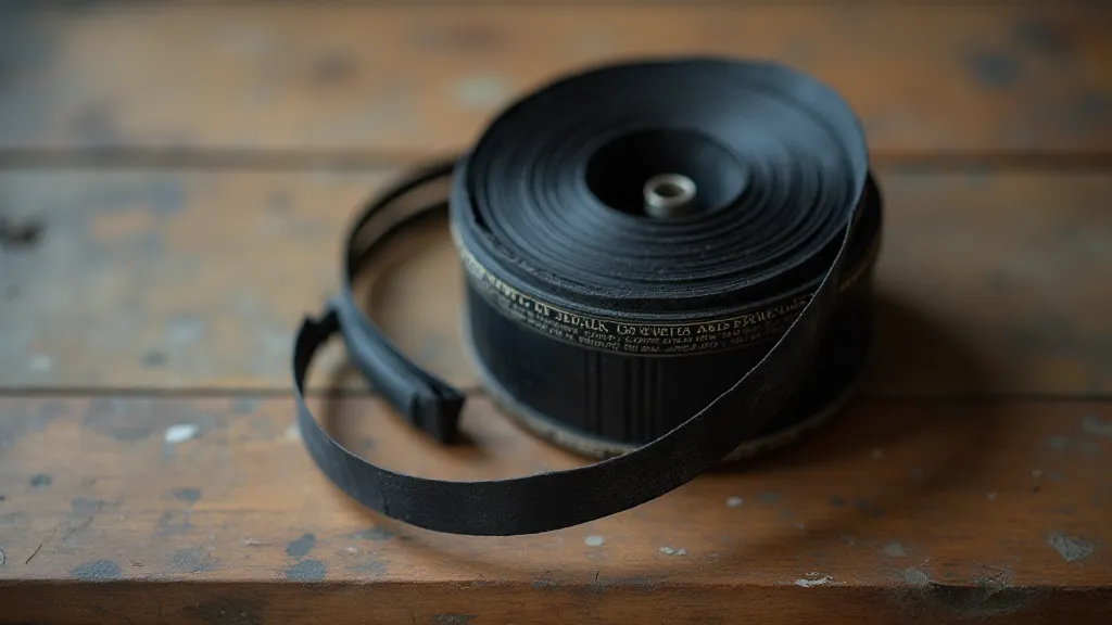 Vintage typewriter ribbon spool